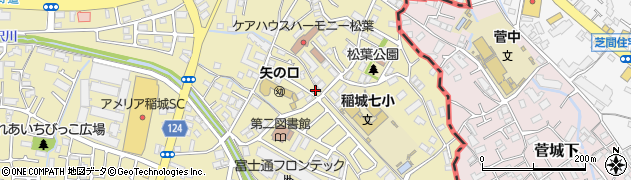 東京都稲城市矢野口1791周辺の地図