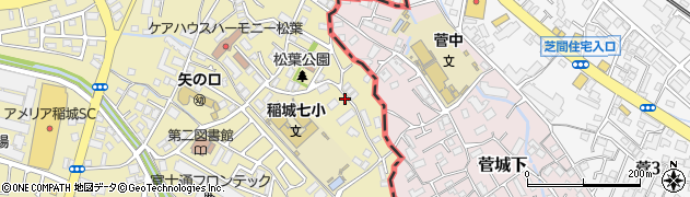 東京都稲城市矢野口2028周辺の地図