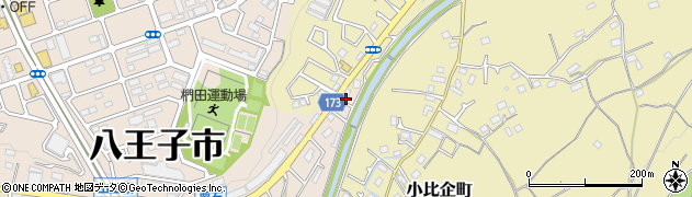 東京都八王子市椚田町360周辺の地図