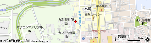 タカハシクリーニング　木崎工場周辺の地図