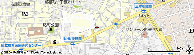 オートサービス世田谷周辺の地図