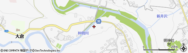 山梨県上野原市鶴川2018周辺の地図