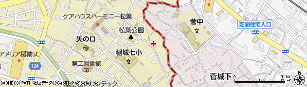 東京都稲城市矢野口2011周辺の地図