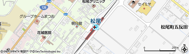 千葉県山武市周辺の地図