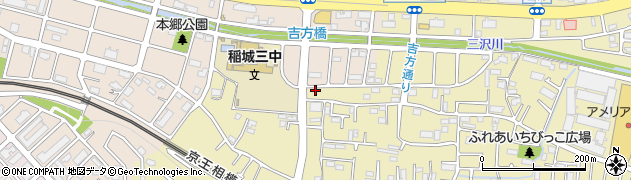 東京都稲城市矢野口3035-1周辺の地図