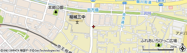 東京都稲城市矢野口3035-3周辺の地図