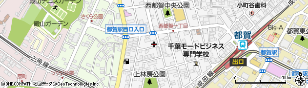 洗い屋本舗　西都賀店周辺の地図