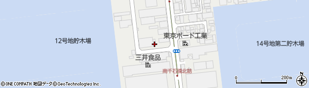株式会社カナモト　新木場営業所周辺の地図
