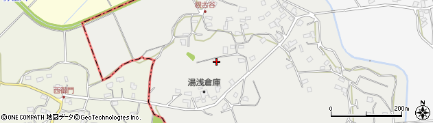千葉県八街市根古谷周辺の地図
