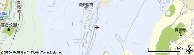 東京都八王子市初沢町1389-1周辺の地図