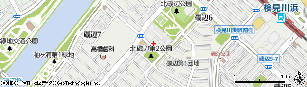 千葉磯辺西郵便局周辺の地図