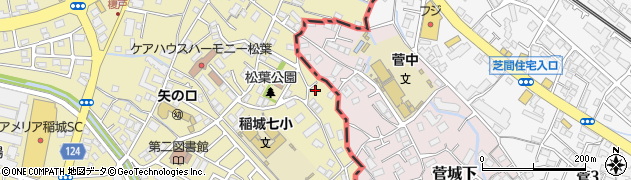 東京都稲城市矢野口2019周辺の地図