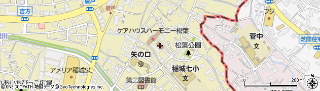 東京都稲城市矢野口1804周辺の地図