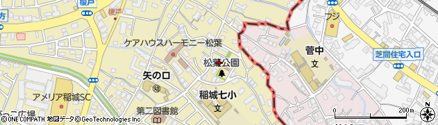 東京都稲城市矢野口1894周辺の地図