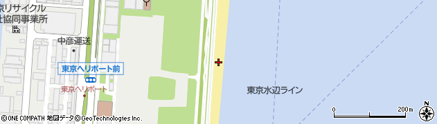 東京都江東区新木場4丁目8周辺の地図