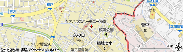 東京都稲城市矢野口1808周辺の地図