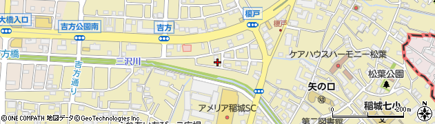 東京都稲城市矢野口1535周辺の地図