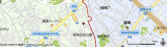 中央労働金庫　甲府昭和ローンセンター周辺の地図