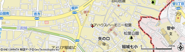 東京都稲城市矢野口1690-10周辺の地図