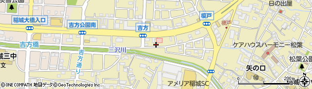 東京都稲城市矢野口1465-12周辺の地図