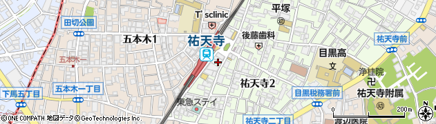 大東京理髪店周辺の地図