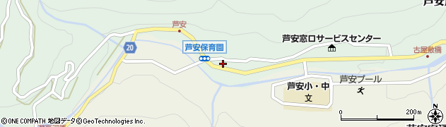 芦安観光タクシー周辺の地図