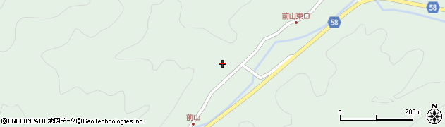 岐阜県下呂市金山町菅田笹洞558-1周辺の地図