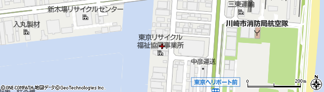 東京リサイクル福祉協同事業所周辺の地図