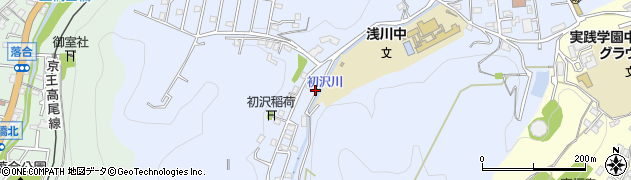 東京都八王子市初沢町1434-9周辺の地図