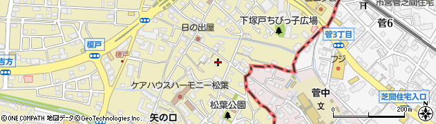 東京都稲城市矢野口1842周辺の地図