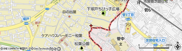 東京都稲城市矢野口1872周辺の地図