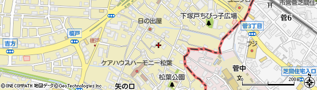 東京都稲城市矢野口1835-2周辺の地図