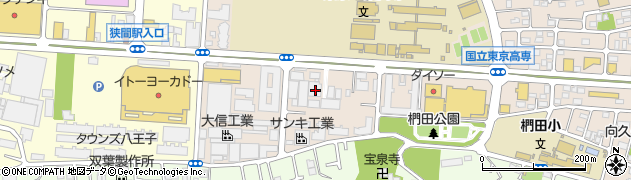 東京都八王子市椚田町1211周辺の地図