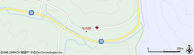 岐阜県下呂市金山町菅田笹洞1281周辺の地図