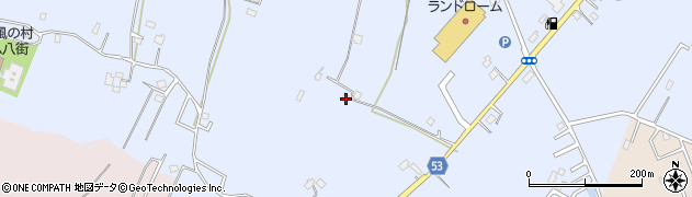 千葉県八街市東吉田843周辺の地図