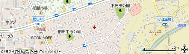 東京都八王子市椚田町509周辺の地図