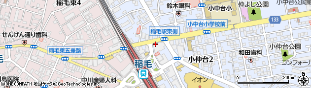 ジョイサウンド JOYSOUND 稲毛店周辺の地図