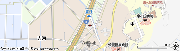 ＪＡ福井県敦賀東部周辺の地図