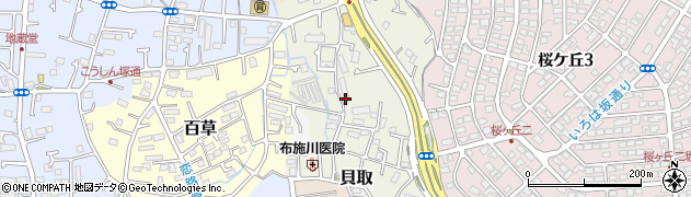 東京都多摩市落川周辺の地図