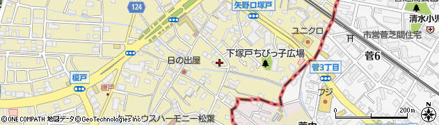 東京都稲城市矢野口559周辺の地図