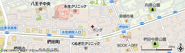 東京都八王子市椚田町590周辺の地図