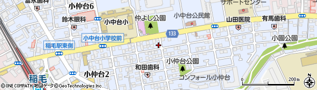 ジャパンケア千葉小仲台周辺の地図