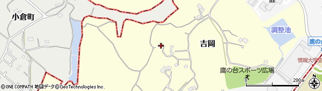 千葉県四街道市吉岡1525周辺の地図