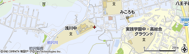 東京都八王子市初沢町1327-5周辺の地図