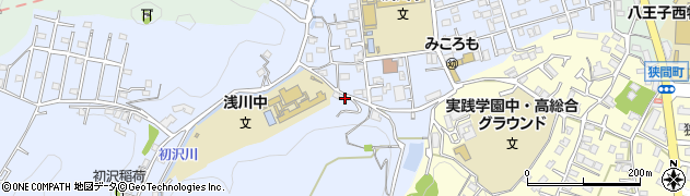 東京都八王子市初沢町1327-6周辺の地図