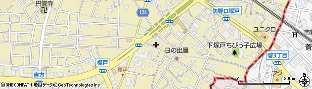 東京都稲城市矢野口1221周辺の地図