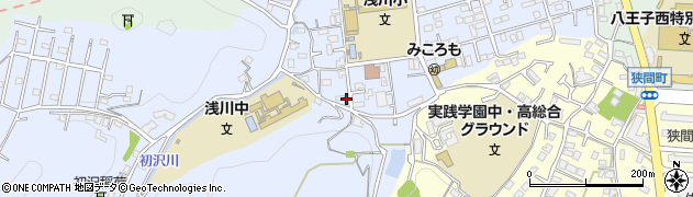 東京都八王子市初沢町1334-5周辺の地図