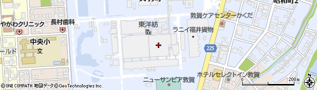 東洋紡株式会社敦賀事業所第２周辺の地図