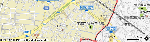 東京都稲城市矢野口566-9周辺の地図