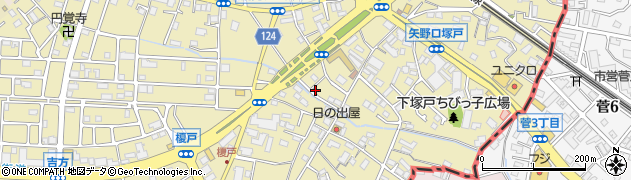 東京都稲城市矢野口642周辺の地図